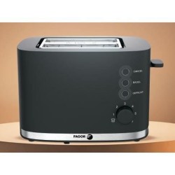 Grill Pain - FAGOR - FG250 - 4 fonctions : Bagel, Réchauffage, Annulation, Dé...