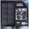 Lot de 4 enjoliveurs Bi-couleur gris & noir 14 pouces - WRC - TURBO - Look ra...