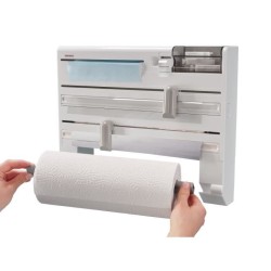 Dérouleur mural Leifheit Parat Plus ComfortLine 25723, porte-rouleau mural av...
