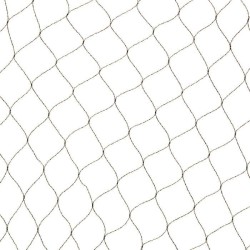 Filet anti-oiseaux Primo 5x2m en maille tricotée polyéthylene 12gr/m² noir
