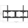 ONE FOR ALL WM4621 Support mural inclinable pour écran de 81 a 229 cm (32 a 9...
