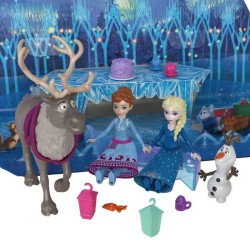Calendrier de l'Avent La Reine des Neiges, 24 surprises avec poupées