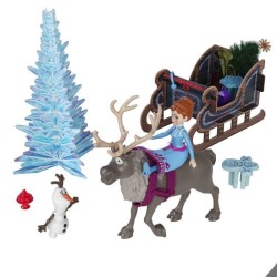 Calendrier de l'Avent La Reine des Neiges, 24 surprises avec poupées