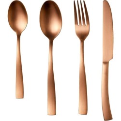Ménageres - ARTHUR MARTIN - AM0056 - 24 pieces - Acier inoxydable - Finition ...