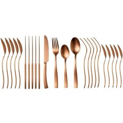 Ménageres - ARTHUR MARTIN - AM0056 - 24 pieces - Acier inoxydable - Finition ...
