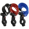 Antivol vélo câble - BURG WACHTER - 1 260 100 - Spirale 100 cm - Acier 8 mm -...