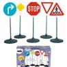 Set de 5 panneaux de signalisation routiere pour enfant - KLEIN - 2980
