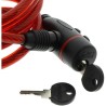 Antivol vélo câble - BURG WACHTER - 1 260 100 - Spirale 100 cm - Acier 8 mm -...