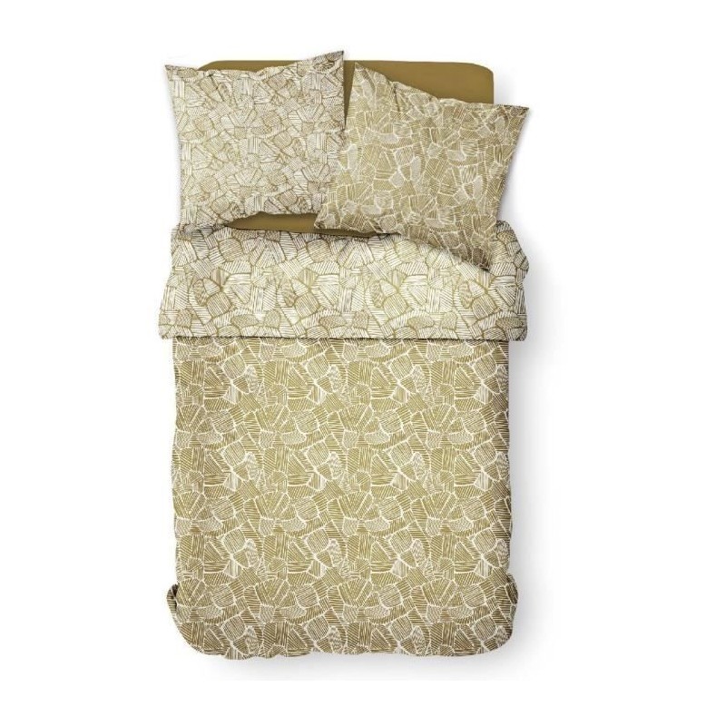 Parure de lit a zip - TODAY - Mawira - 108914 - 2 personnes - 260x240cm - Cot...