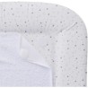 Matelas a  langer avec 2 éponges amovibles - Lilas - 42 x 70 cm