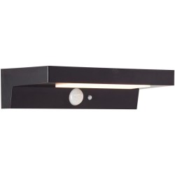 Applique extérieure - BRILLIANT - BARKER - LED et solaire - Détecteur de mouv...