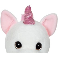 Peluche Licorne GIPSY - Puppy Eyes Pets 40 cm - Blanc - Pour Enfant des la Na...