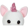 Peluche Licorne GIPSY - Puppy Eyes Pets 40 cm - Blanc - Pour Enfant des la Na...