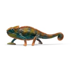 Figurine Caméléon, Figurine qui change de couleur avec la chaleur,
