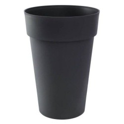 Vase haut Rond Ø 46 cm - EDA - Toscane - 67 L - Ø 46 x H. 65 cm - Gris Anthra...