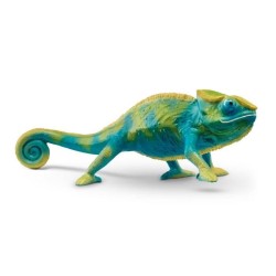 Figurine Caméléon, Figurine qui change de couleur avec la chaleur,
