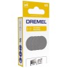 Lot de 4 disques émeri DREMEL 425 pour polissage Ø 22,5mm