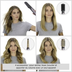 Brosse soufflante - BaByliss - AS82E Shape & Smooth - Pour une mise en forme ...
