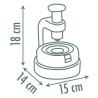 Smoby - Loisirs créatif - Set de création fleurs objets décoratifs - 200 acce...