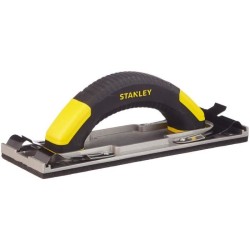 Ponceuse manuelle a clip - STANLEY - STHT0-05927 - Corps en aluminium nervuré...