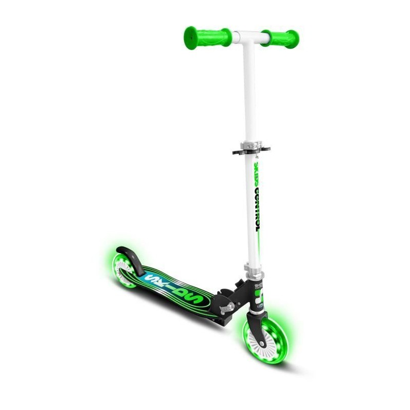 STAMP Trottinette pliable SKIDS CONTROL roues lumineuses