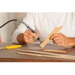 Disques de Ponçage DREMEL S411 EZ SpeedClic - Lot de 6 (Grain 60, Ø 30mm)