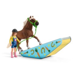 Coffret d'entraînement agilité équestre avec Cheval, Ensemble de 41