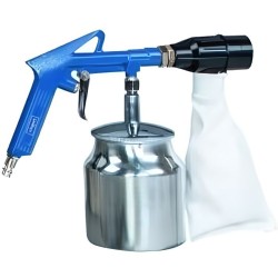 Pistolet de sablage pneumatique - SCHEPPACH - 113L/min - Embout caoutchouté e...