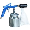 Pistolet de sablage pneumatique - SCHEPPACH - 113L/min - Embout caoutchouté e...