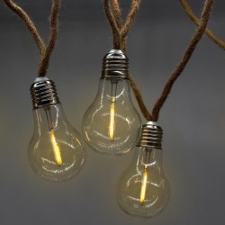 Guirlande lumineuse extérieur - LUMISKY - FANTASY CORD - 7.70 m - 10 ampoules...