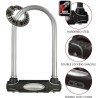 Antivol Vélo U a Clé - MASTER LOCK - 8195EURDPROCOL - Corps en Acier Cémenté ...