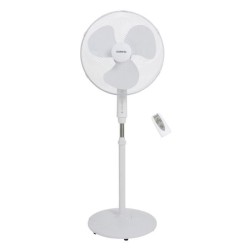 OCEANIC Ventilateur de pied - 45 W - Ø 44 cm - 3 vitesses - Oscillant - Incli...