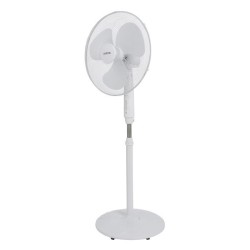 OCEANIC Ventilateur de pied - 45 W - Ø 44 cm - 3 vitesses - Oscillant - Incli...