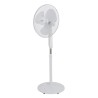 OCEANIC Ventilateur de pied - 45 W - Ø 44 cm - 3 vitesses - Oscillant - Incli...