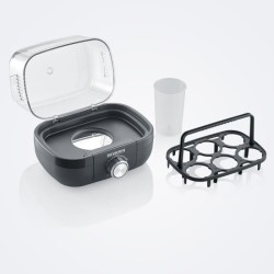 Cuiseur a oeufs SEVERIN - EK3166 - Capacité 6 oeufs - 3 modes de cuisson - 420W