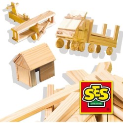 Atelier de menuiserie grande - SES CREATIVE - Kit complet - Jouets en