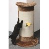 KERBL - Poteau griffoir tronc - angulaire 58cm - Brun