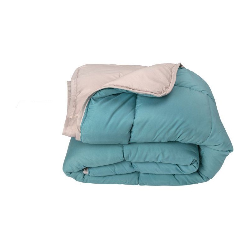 HUDSON - Couette Légere Microfibre - 200gr/m2 - Galet & Lac- 240 x 260 cm