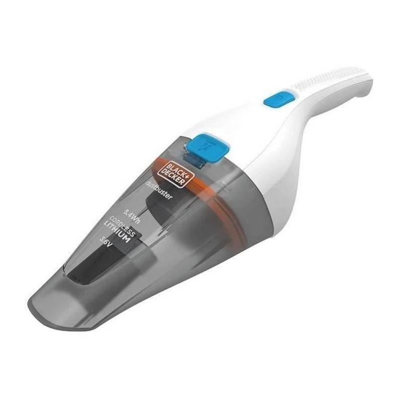 Aspirateur a main sans fil BLACK+DECKER NVC115JL-QW - 8 AW - 3,6 V - 1,5 Ah -...