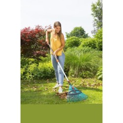 Manche télescopique GARDENA Combisystem 90-145cm | Support outils | Aluminium...