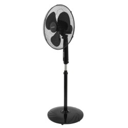 OCEANIC Ventilateur de pied - 45 W - Ø 44 cm - 3 vitesses - Oscillant - Incli...