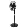 OCEANIC Ventilateur de pied - 45 W - Ø 44 cm - 3 vitesses - Oscillant - Incli...