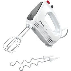 Batteur a main BOSCH CleverMixx MFQ22100 - 375W - 4 vitesses + pulse - Blanc/...