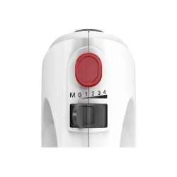 Batteur a main BOSCH CleverMixx MFQ22100 - 375W - 4 vitesses + pulse - Blanc/...