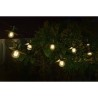 Guirlande solaire Vivo 365 20L - SMART SOLAR - 8 ampoules LED blanc chaud - T...