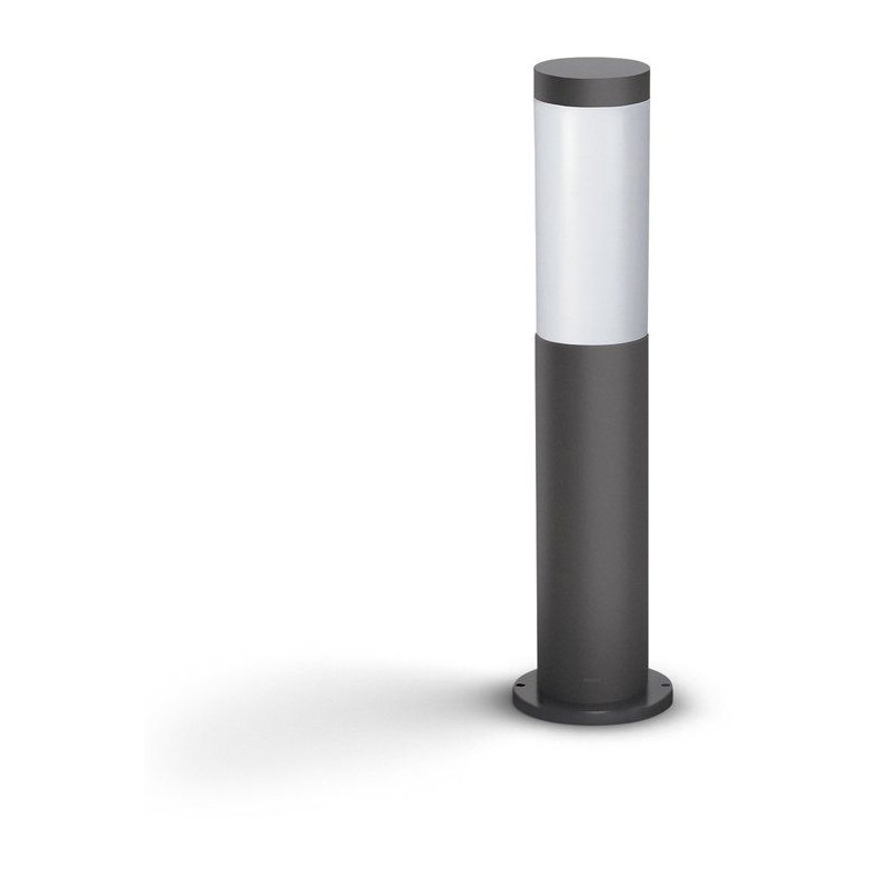 Lampadaire extérieur sur poteau - UTRECHT - Poteau anthracite - 1x20