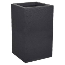 Bac a Fleurs Carré Haut 30 cm - EDA - Graphit Up - 36 L - Intérieur/ Extérieu...
