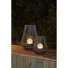 Lanterne solaire décorative boule perlée - GALIX - H30 - 10 Lumens - 8 heures...