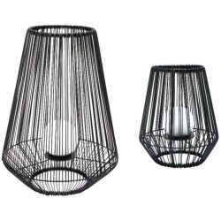 Lanterne solaire décorative boule perlée - GALIX - H30 - 10 Lumens - 8 heures...