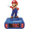 LEXIBOOK - Réveil veilleuse Super Mario - Sons et mélodies, écran LCD rétro-é...